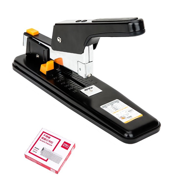 得力0390 80页重型大订书机(含0213订书钉*1）