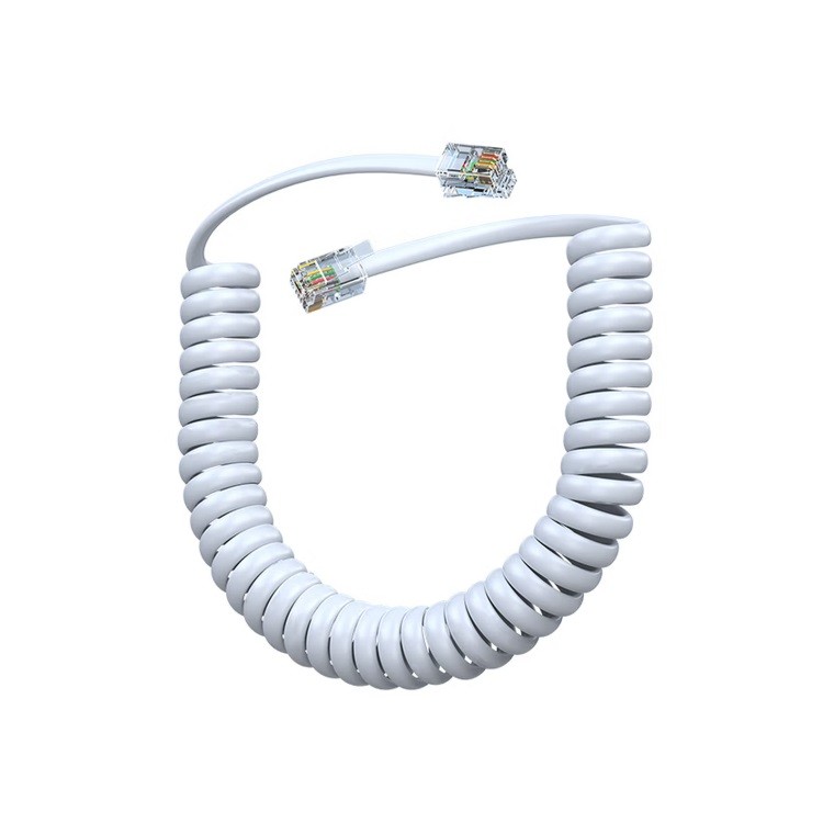 胜为ATC6001H电话机听筒线 1.8米 白色