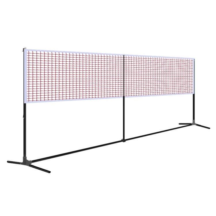 阿姆斯羽毛球网架 5.1米标准单打 含球网