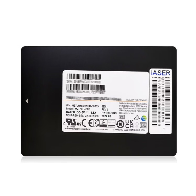 浪潮服务器硬盘适用于NF5280丨5270丨5180丨8480丨5468丨5570 M5丨M6 机型 7.68T SSD固态 2.5英寸