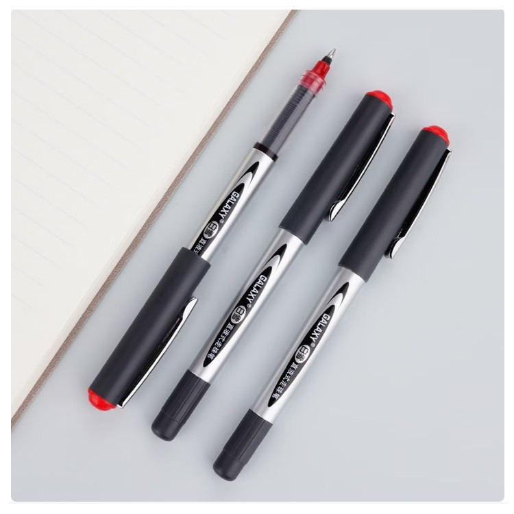 白雪PVR-155直液式走珠笔红 0.5mm 红色 12支/盒