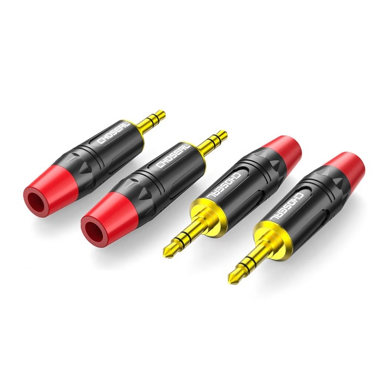 秋叶原QD2008R 3.5立体声音频接头 3.5mm小三芯 1个