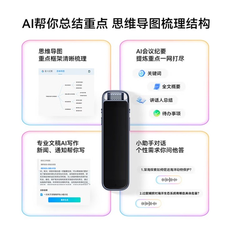 科大讯飞AIR2521录音笔 Magic-64G