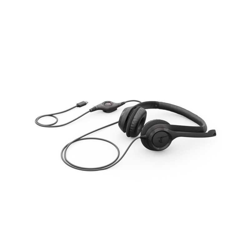 罗技H390耳机USB-C（type-C）接口